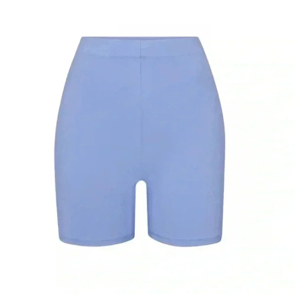 SKIMS Swim Mid Waist Short Periwinkle S - Picture 1 of 5